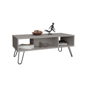 Selma Coffee Table with 4 Legs and 2 Shelves